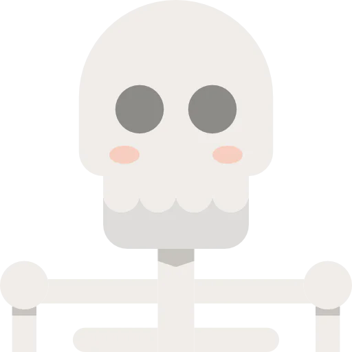 Skeleton icon