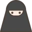 Arab woman ícone 64x64