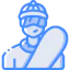 Snowboarder icon 64x64
