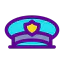 Police hat アイコン 64x64