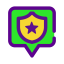 Police shield アイコン 64x64