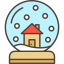 Snow globe icon 64x64