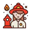 Firefighter icon 64x64