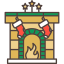 Fireplace icon 64x64