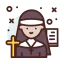 Nun icon 64x64