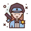 Policewoman icône 64x64