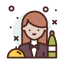 Waitress icon 64x64