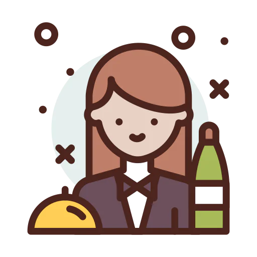Waitress icon