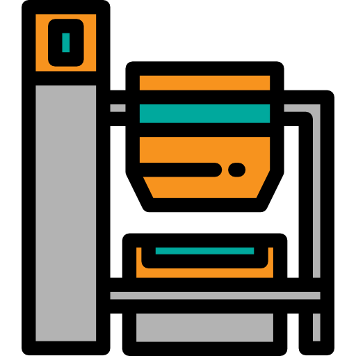 Industrial robot icon