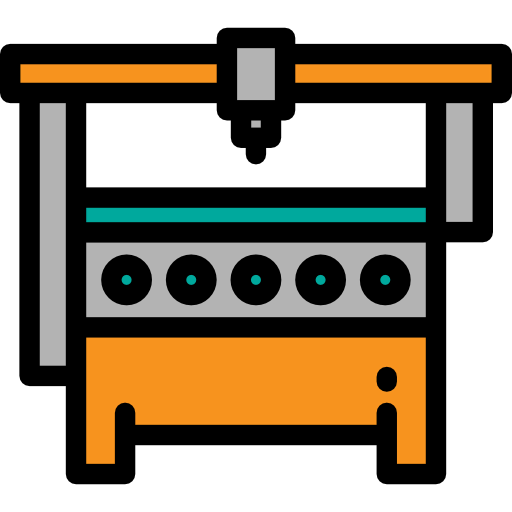 Industrial robot icon