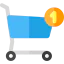 Online shopping icon 64x64