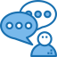 Bubble speech icon 64x64