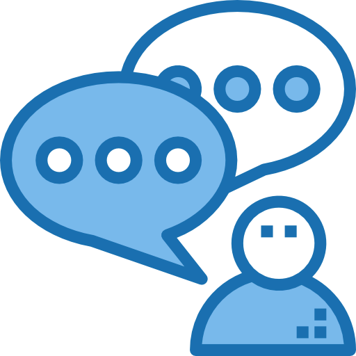Bubble speech icon