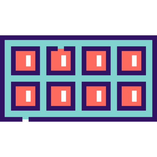 Ice cube tray icon