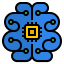 Artificial intelligence icon 64x64