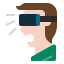 Virtual reality icon 64x64