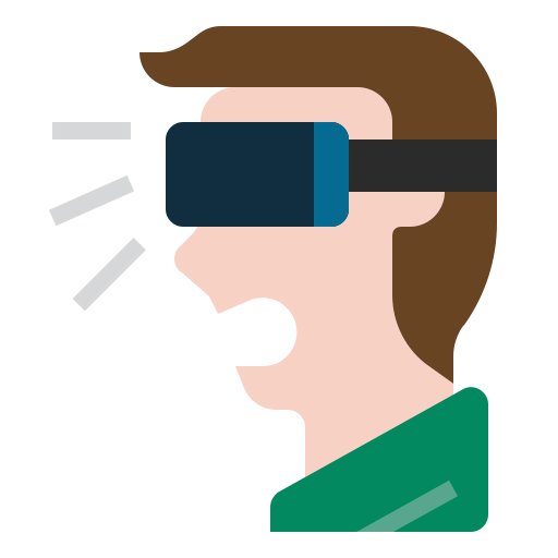 Virtual reality icon