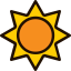 Sun icon 64x64