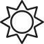 Sun icon 64x64