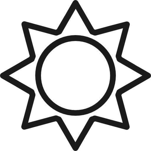 Sun icon