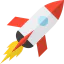 Rocket icon 64x64