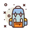 Backpack biểu tượng 64x64