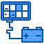 Solar cell icon 64x64