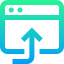 Open in browser アイコン 64x64