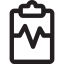 Electrocardiogram icon 64x64