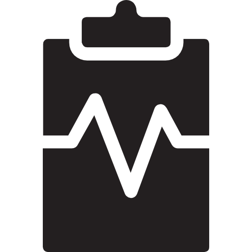 Electrocardiogram icon