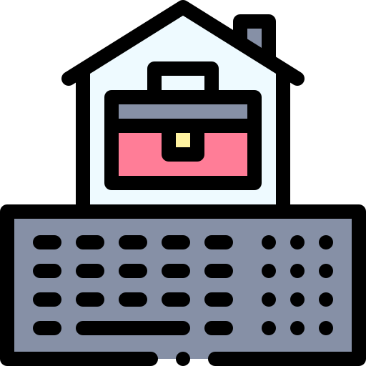 Work from home icon