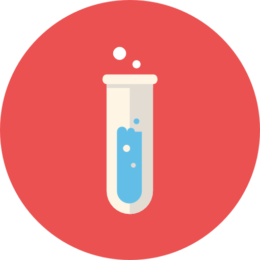 Test tubes icon