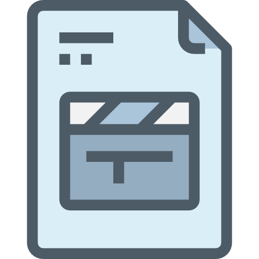 Clapperboard icon