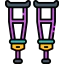 Crutches icon 64x64