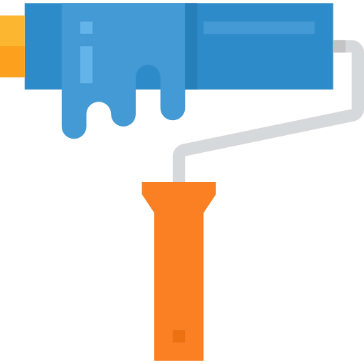 Paint roller icon