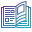 Open book Ikona 64x64
