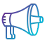 Megaphone Ikona 64x64