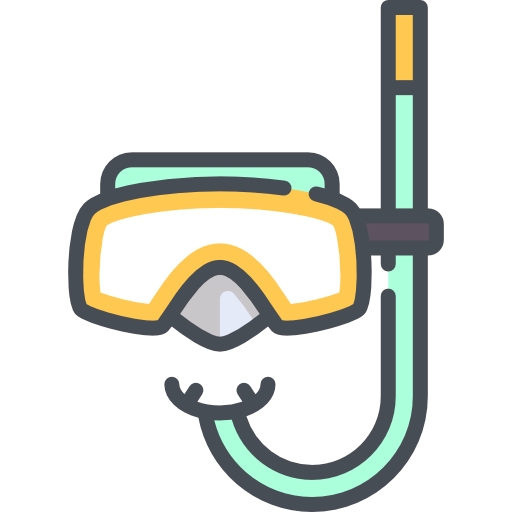 Diving mask icon