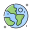 Planet earth アイコン 64x64