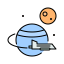 Space ship アイコン 64x64