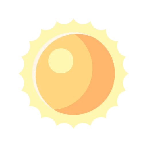 Sun icon