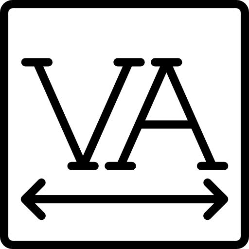 Spacing アイコン