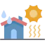 Heat wave icon 64x64