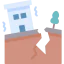 Earthquake icon 64x64