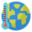 Global warming icône 64x64