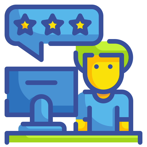 Customer review 图标