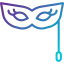 Carnival mask icon 64x64