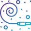 Party whistle icon 64x64