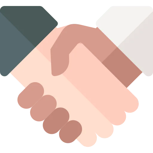 Hand shake icon