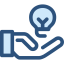Light bulb icon 64x64